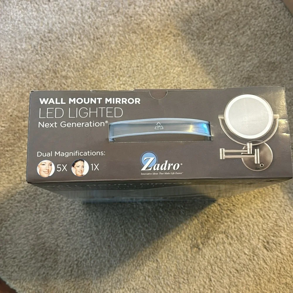 Wall LED Lighted Mount Mirror